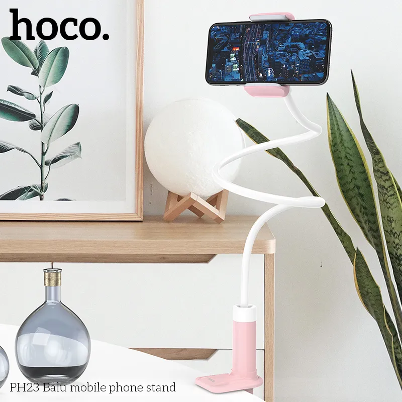 Giá Đỡ Hoco PH23 Balu cho điện thoại, thiết kế hiện đại, chất liệu ABS và hợp kim magie bền bỉ
