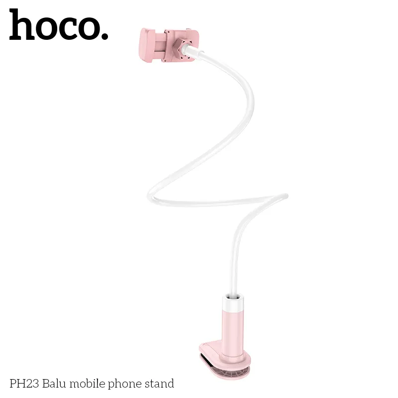 Giá Đỡ Hoco PH23 Balu đa năng, kẹp rộng 52-90mm phù hợp điện thoại 4,5-6,5 inch