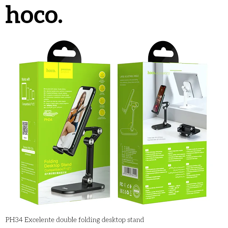 Trải nghiệm Giá Đỡ Hoco PH34 Excelente đôi gập ổn định và dễ sử dụng