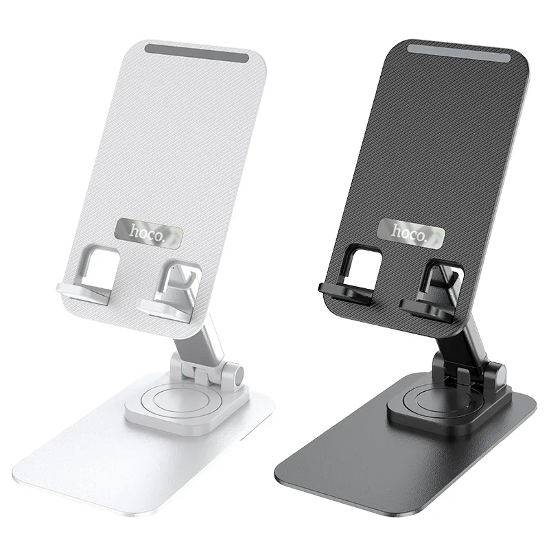 Giá Đỡ Hoco PH50 Ivey gập xoay để bàn thiết kế tiện lợi, chịu lực tốt cho điện thoại 4.5-7 inch