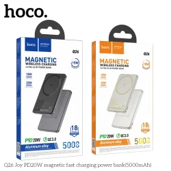 Pin Dự Phòng Hoco Q26 Joy PD20W nam châm sạc nhanh 5000mAh