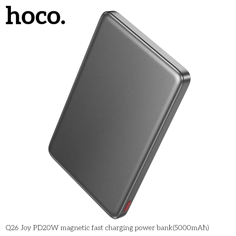 Pin Dự Phòng Hoco Q26 Joy PD20W nam châm sạc nhanh 5000mAh thiết kế nhỏ gọn tiện lợi