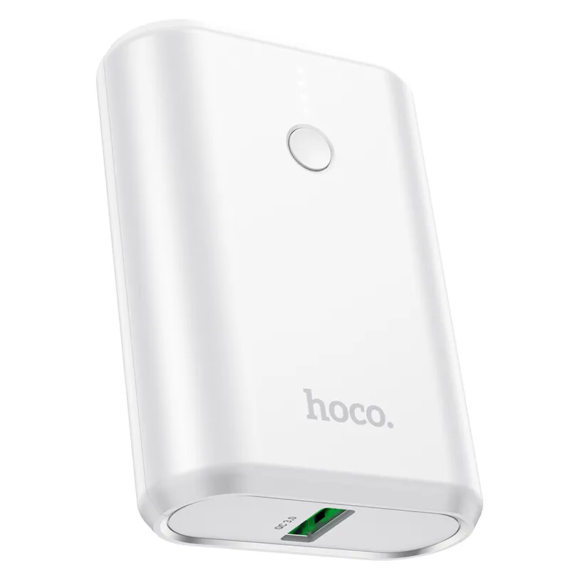 Pin dự phòng Hoco Q3 có kiểu dáng hiện đại, vuông vắn, chất liệu chống cháy cao cấp