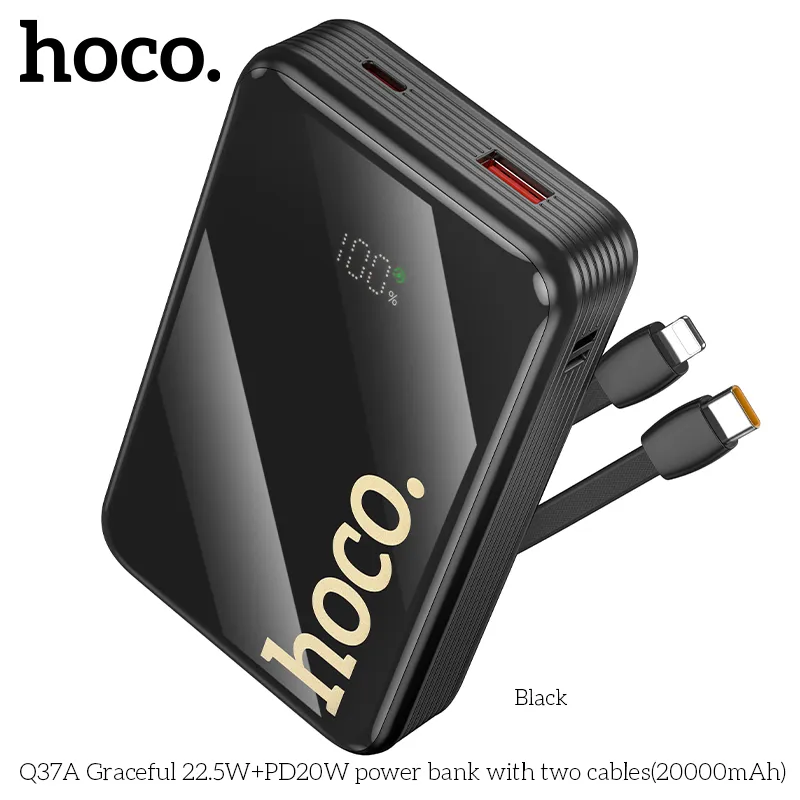 Pin dự phòng Hoco Q37A trải nghiệm sạc hiệu quả và ổn định