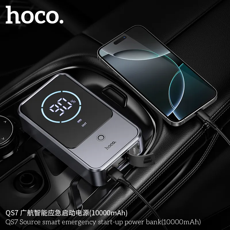 Tính năng chi tiết gồm 2 cổng USB-A, khởi động ô tô 12V an toàn