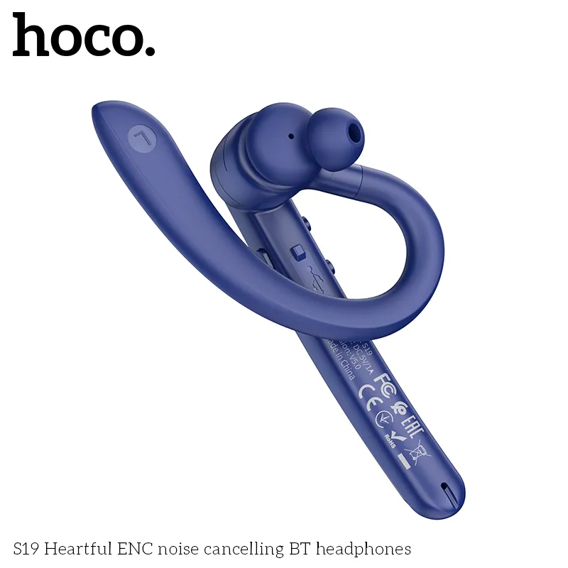Tai nghe Bluetooth Hoco S19 thương hiệu uy tín, chất lượng cao
