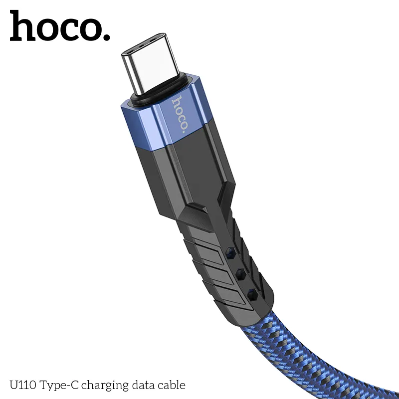 Thương hiệu Hoco uy tín với Cáp Sạc Type-C U110