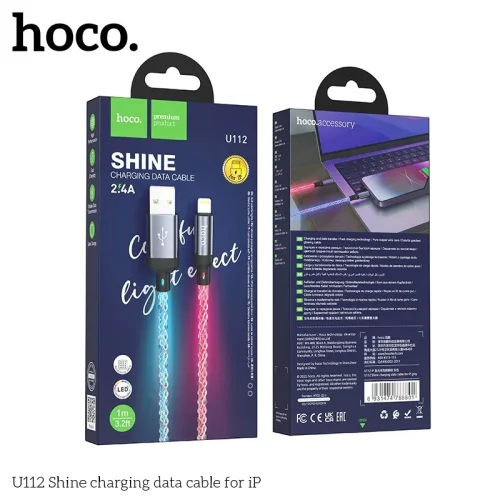 Cáp Sạc iP Hoco U112 Shine
