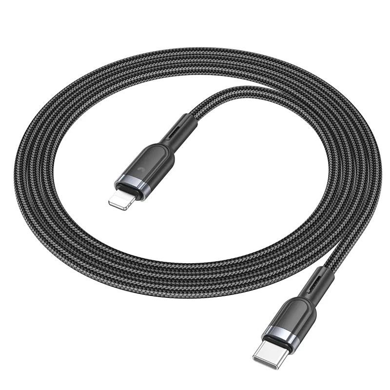 Tính năng chi tiết Cáp Sạc PD iP Hoco U117 tự động sạc lại sau khi tắt nguồn tiết kiệm điện năng