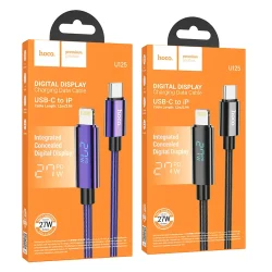 Cáp Sạc PD iP Hoco U125 Benefit With Display