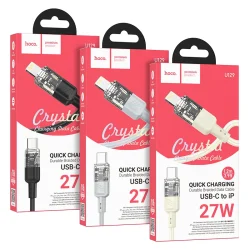 Cáp Sạc PD iP Hoco U129 Spirit Transparent