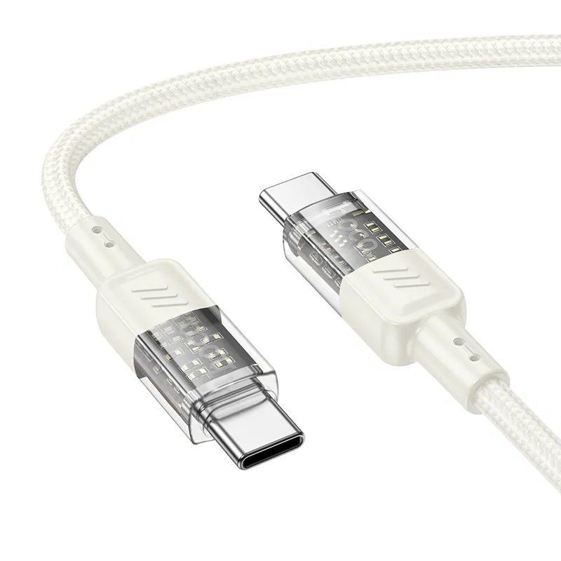 Cáp Type-C Hoco U129 Spirit 60W hỗ trợ sạc nhanh ổn định