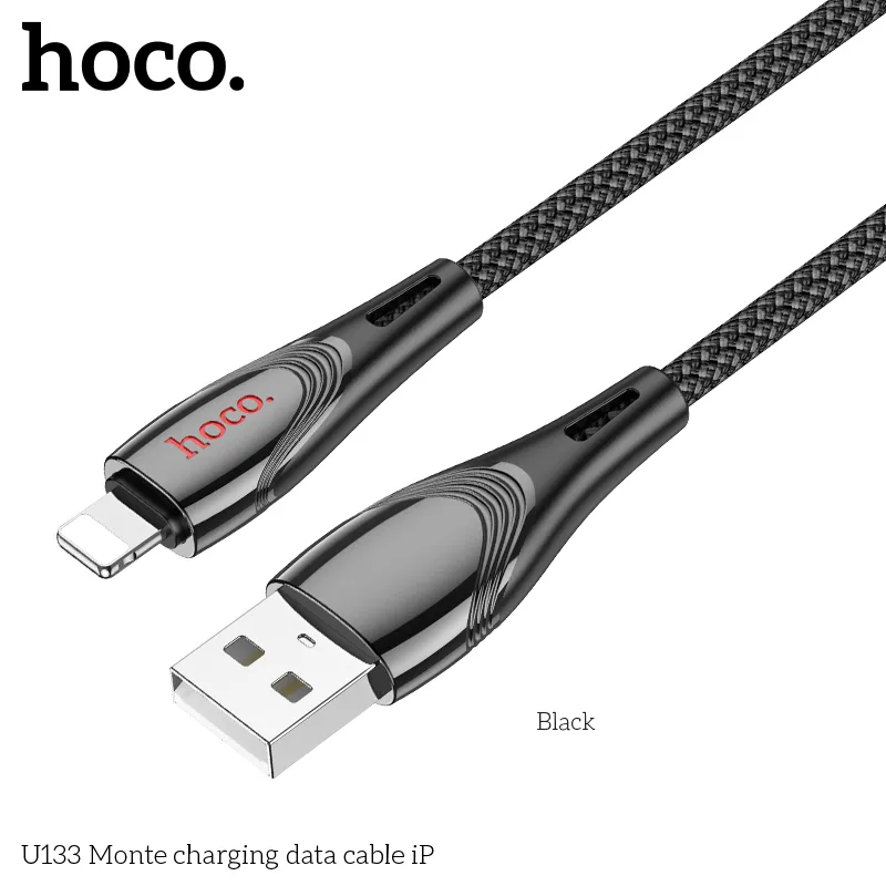 Cáp Sạc iP Hoco U133 Monte mang lại trải nghiệm sạc an toàn và tiện lợi