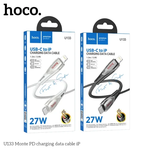 Cáp Sạc PD iP Hoco U133 Monte