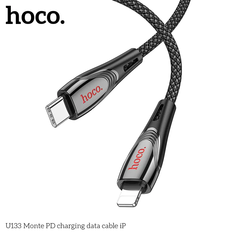 Công năng vượt trội của cáp sạc PD iP Hoco U133 Monte tương thích Apple PD 27W