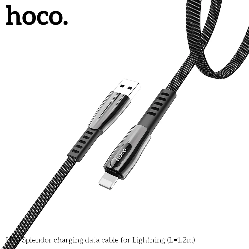 Trải nghiệm sử dụng mượt mà với Cáp Sạc iP Hoco U70 Splendor nhẹ chỉ 37g