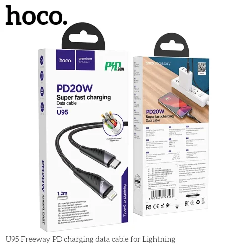 Cáp Sạc PD iP Hoco U95 Freeway