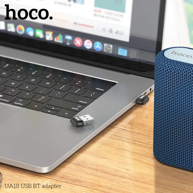 Bộ Chuyển Đổi Hoco UA18 thiết kế nhựa bền nhẹ tiện lợi