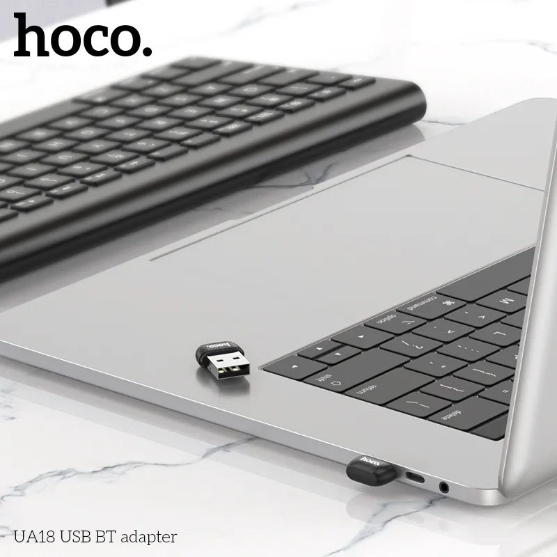 Thương hiệu Hoco uy tín với Bộ Chuyển Đổi UA18 USB Bluetooth adapter chất lượng