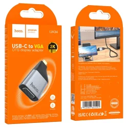Bộ Chuyển Đổi Hoco UA34 Type-C to VGA adapter