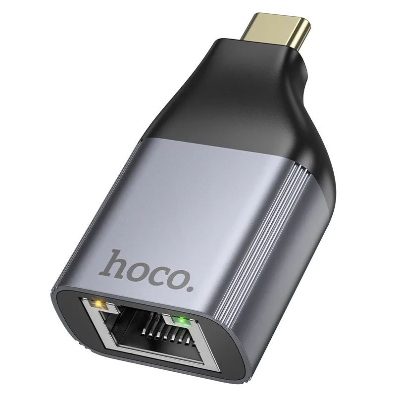 Bộ Chuyển Đổi Hoco UA35 Type-C to RJ45 adapter mô tả chung hiệu quả