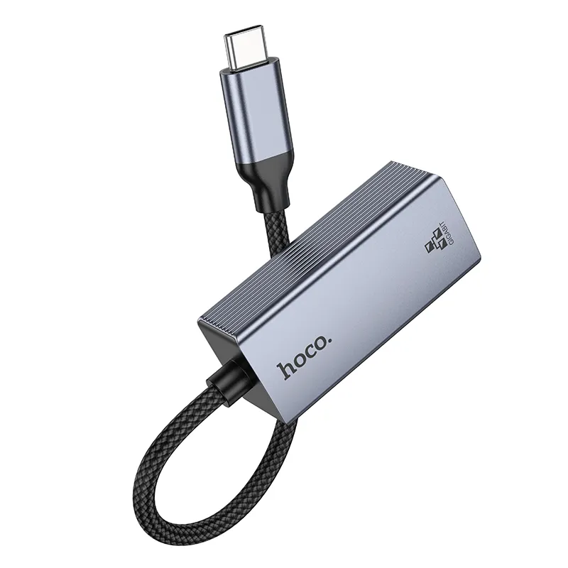 Hoco UA37 với kiểu dáng hợp kim nhôm sang trọng và bền bỉ