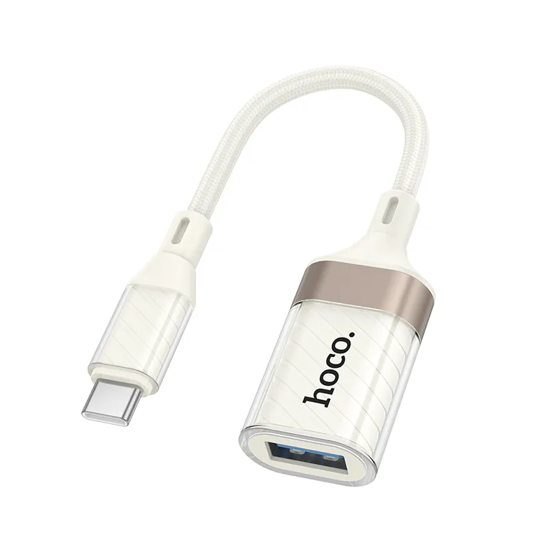 Bộ chuyển đổi Hoco UA39A Crystal Type-C male to USB female 3.0 adapter tiện lợi và đa năng
