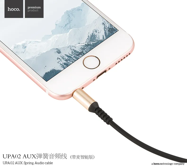 Tính năng cáp Hoco UPA02 mạ vàng 24K chống oxy hóa vượt trội