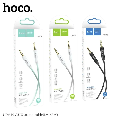 Cáp Chuyển Đổi Âm Thanh Hoco UPA19 AUX (L=2M)