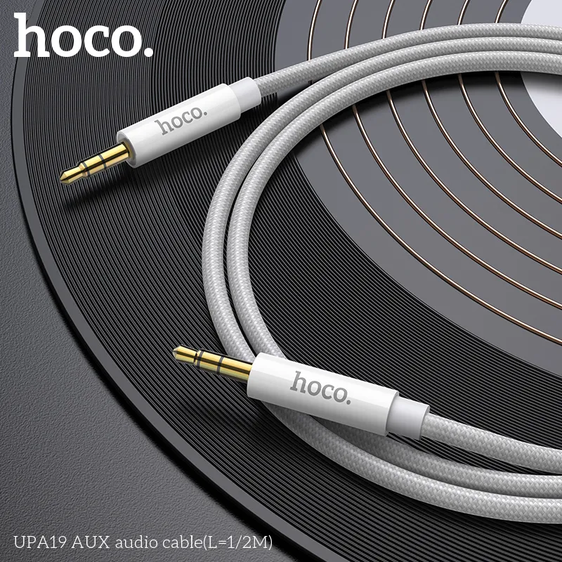 Cáp Hoco UPA19 AUX với kiểu dáng tinh tế, bền bỉ