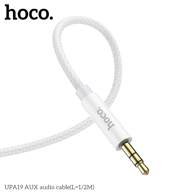 Trải nghiệm âm thanh chân thực với cáp Hoco UPA19 AUX 2 mét