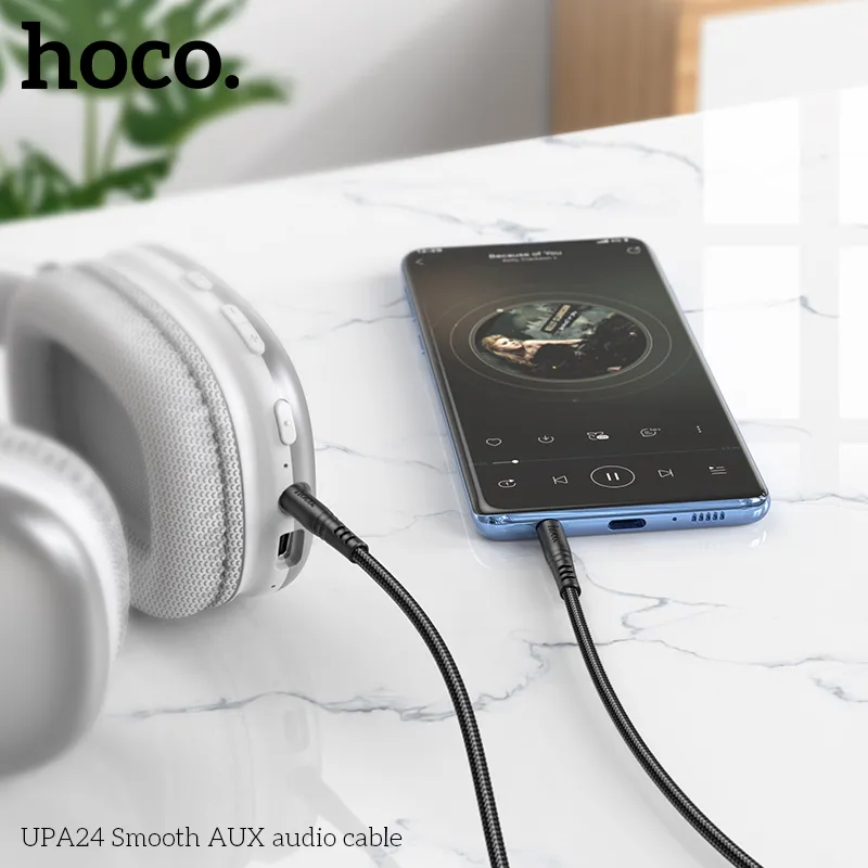 Thương hiệu Hoco uy tín với cáp chuyển đổi âm thanh chất lượng
