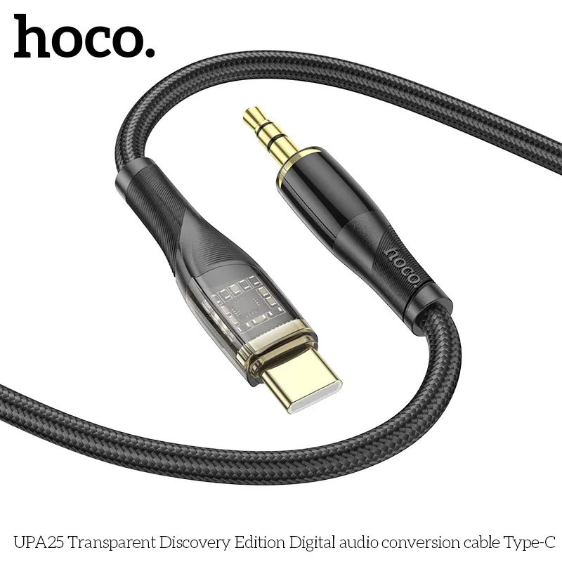 Đóng gói sản phẩm cáp Hoco UPA25 an toàn, tiện lợi cho người dùng