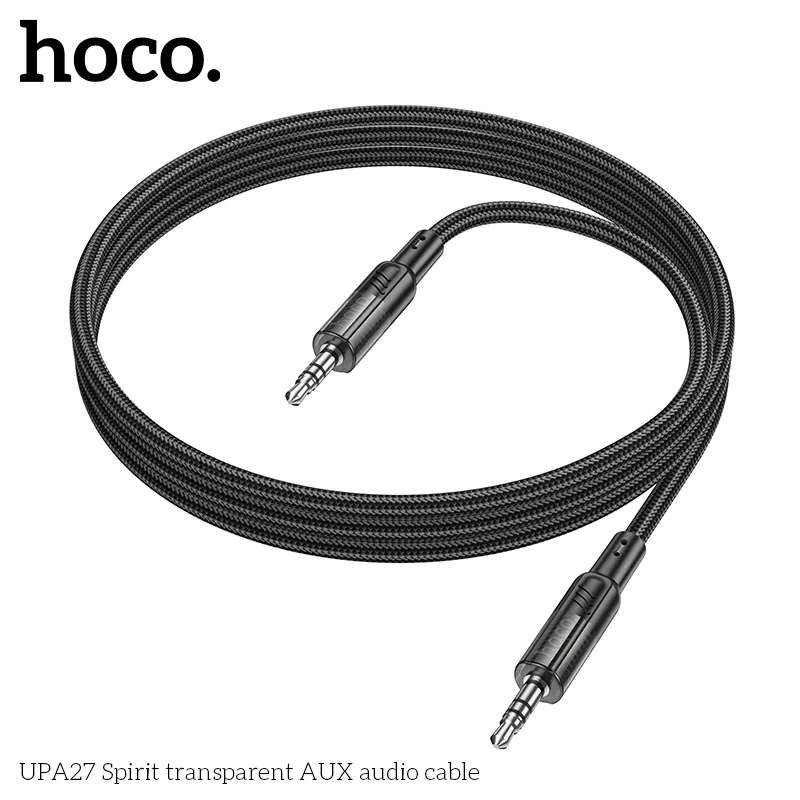 Trải nghiệm âm thanh chân thực với cáp Hoco UPA27 Spirit AUX