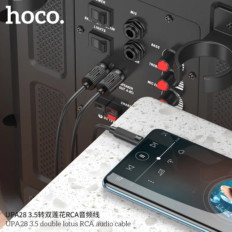 Cáp chuyển đổi âm thanh Hoco UPA28 chất lượng cao