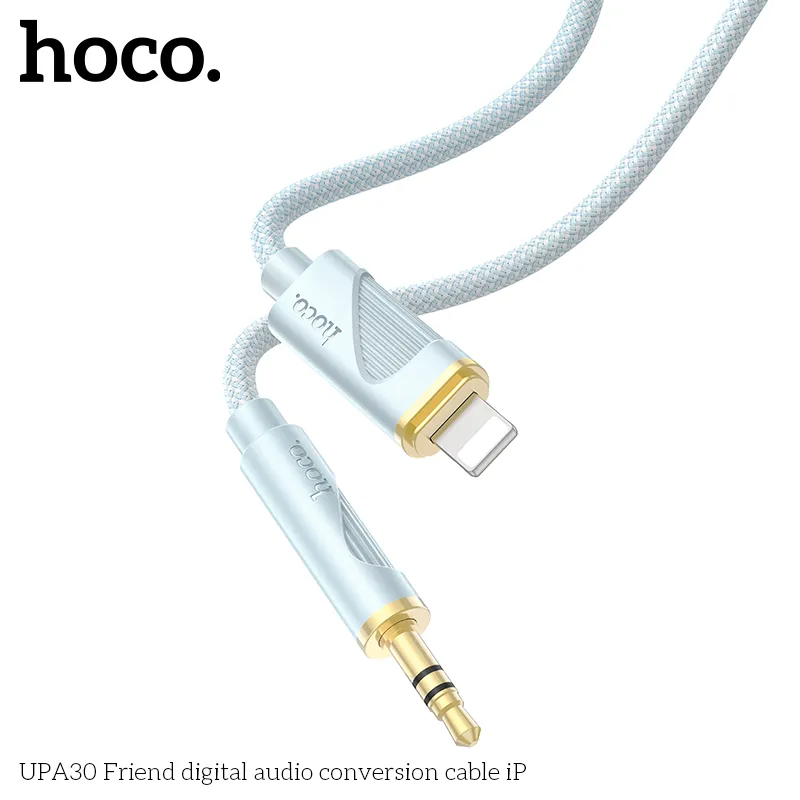 Trải nghiệm âm thanh mượt mà với cáp chuyển đổi Hoco UPA30, tương thích đa thiết bị, dễ dàng sử dụng