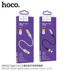 Cáp Chuyển Đổi Âm Thanh Hoco UPA32C Clever Type-C to 3.5