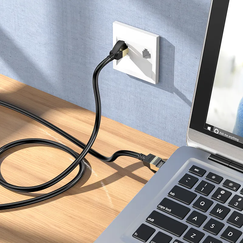 Tính năng chi tiết: 8 lõi đồng nguyên chất, đầu cắm chuẩn 6 tinh thể RJ45