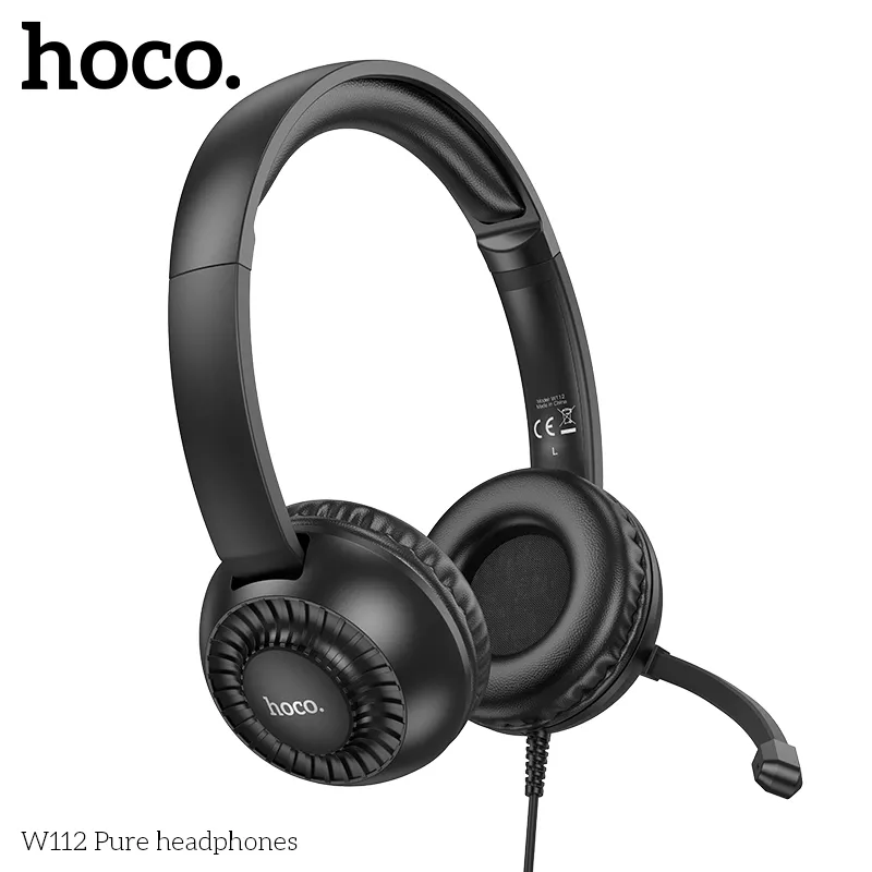 Tai nghe Hoco W112 Pure kiểu dáng trẻ trung, độ bền cao
