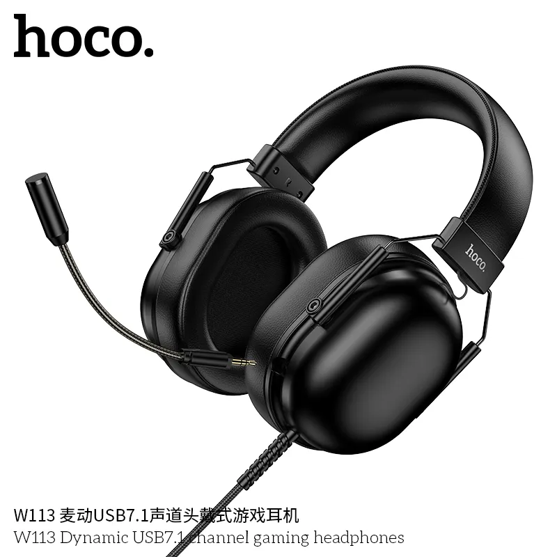 Trải nghiệm tai nghe Hoco W113 với mic đa hướng và âm thanh trung thực