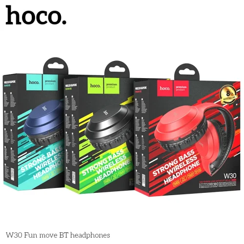 Tai Nghe Bluetooth Chụp Tai Hoco W30 Fun Move