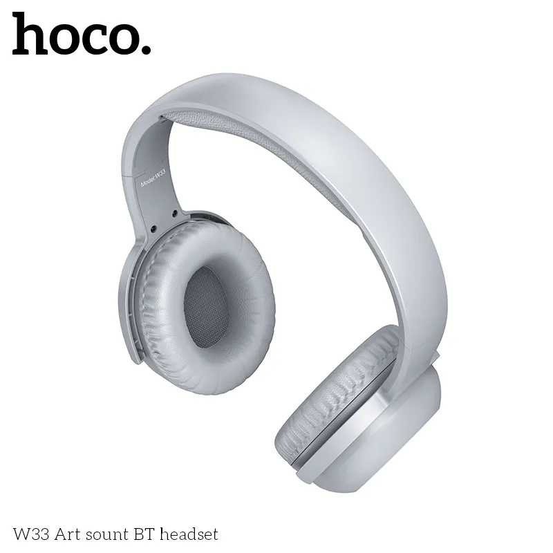Công năng tai nghe Hoco W33 với Bluetooth 5.0, dung lượng pin lớn, thời gian sử dụng lâu dài