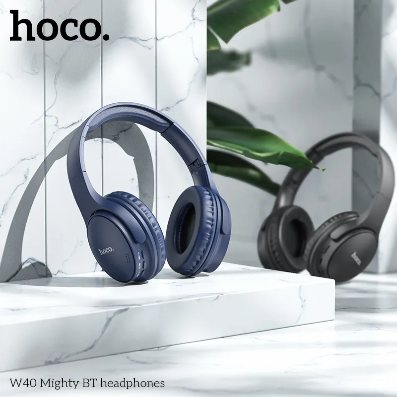 Tai nghe Bluetooth chụp tai Hoco W40 Mighty thiết kế hiện đại