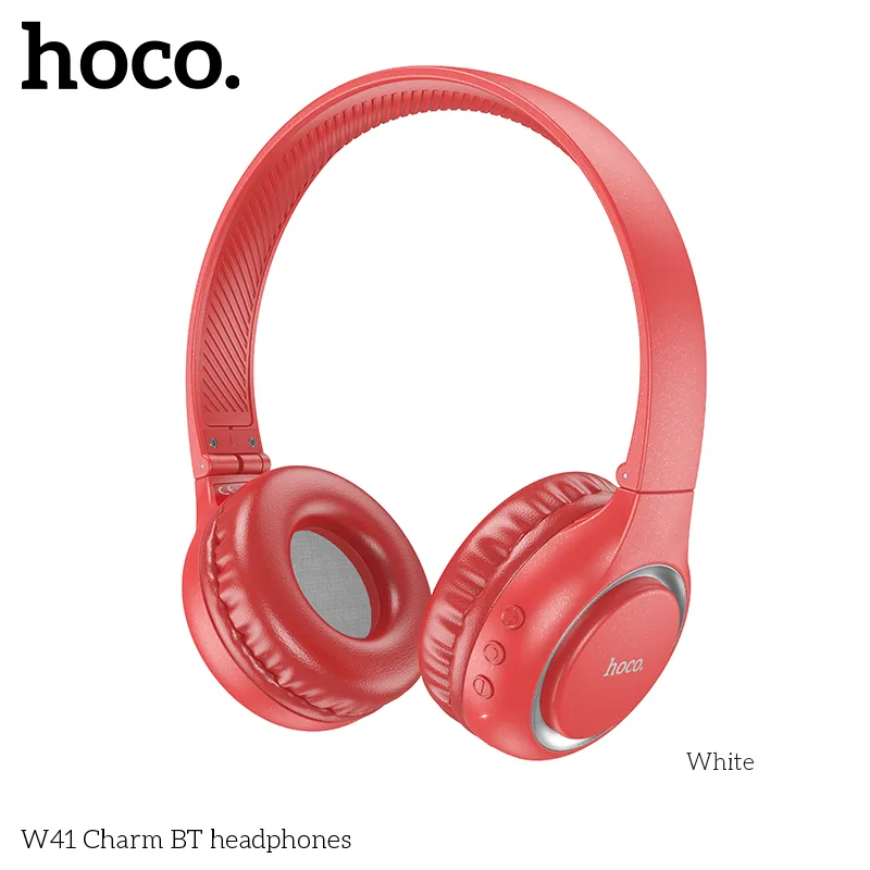 Thiết kế tai nghe Hoco W41 Charm chắc chắn ôm tai thoải mái