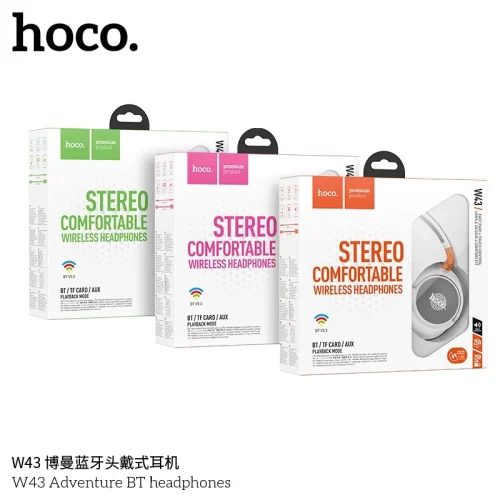 Tai Nghe Bluetooth Chụp Tai Hoco W43 Adventure