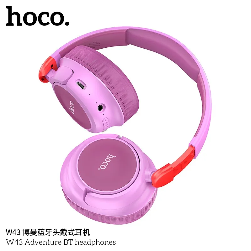 Tai nghe Bluetooth chụp tai Hoco W43 Adventure thiết kế hiện đại chất lượng cao