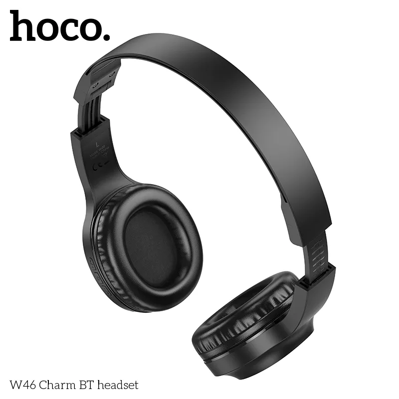 Tai nghe Bluetooth chụp tai Hoco W46 Charm chất lượng cao thiết kế thời trang tiện dụng