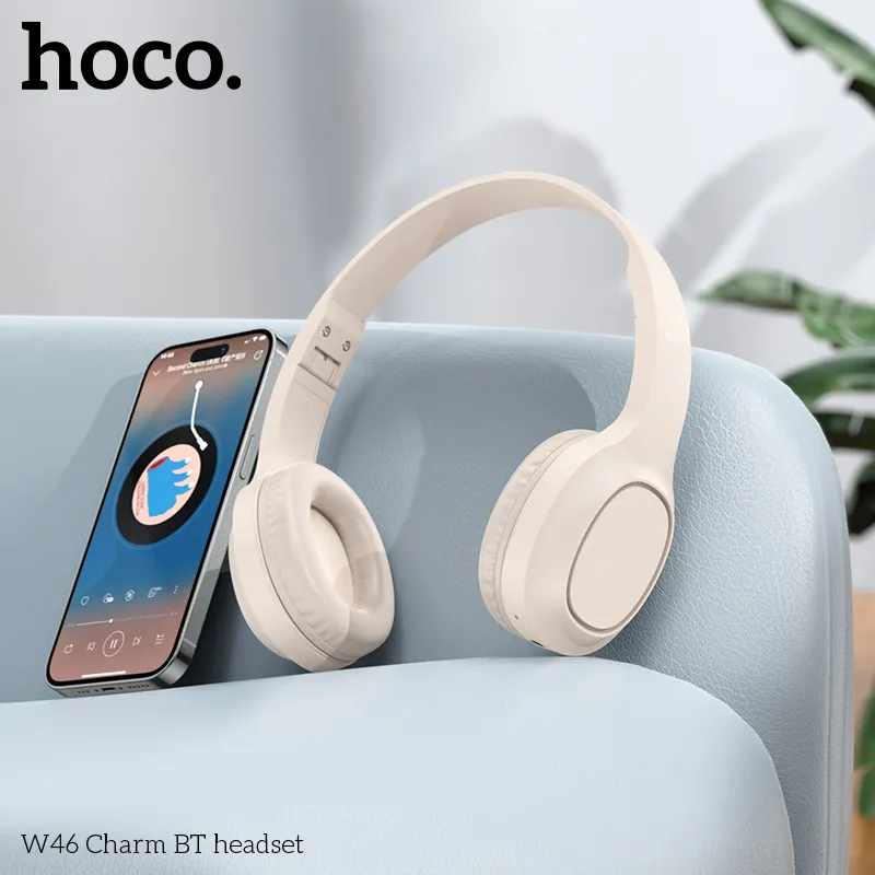 Trải nghiệm âm thanh sống động không dây với Hoco W46 Charm siêu bền bỉ