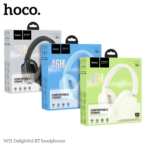 Tai Nghe Bluetooth Chụp Tai Hoco W51 Delightful