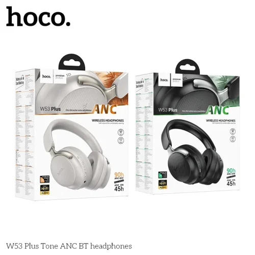Tai Nghe Bluetooth Chụp Tai Hoco W53 Plus Tone ANC